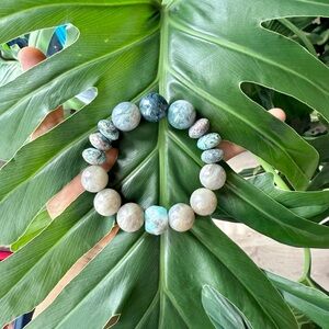 Earth & Spirit Bracelet | Moss Agate, Jasper, Labradorite, Amazonite